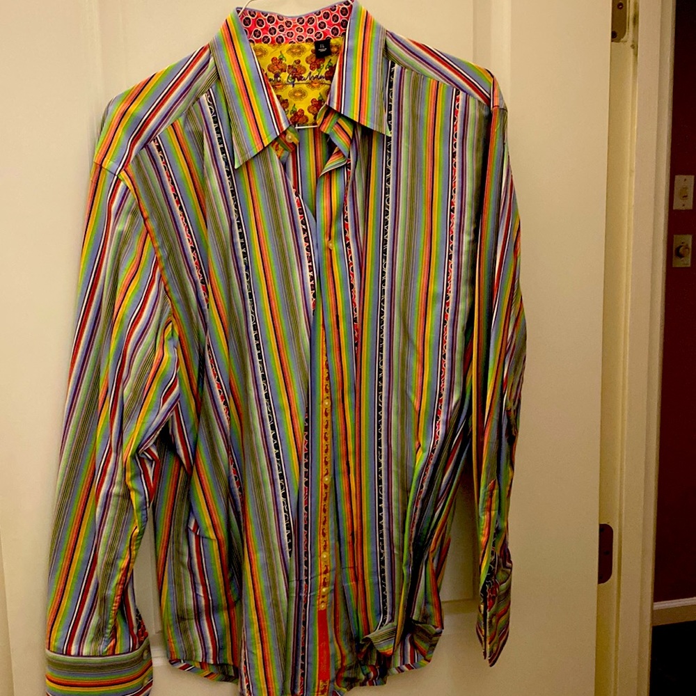 Robert Graham mens shirt size XL